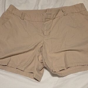 GAP Women's Beige/Tan Casual Bermuda Shorts